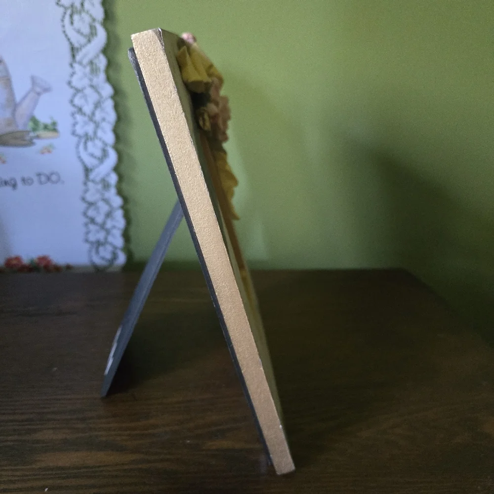Floral Writer Inspired Picture Frame